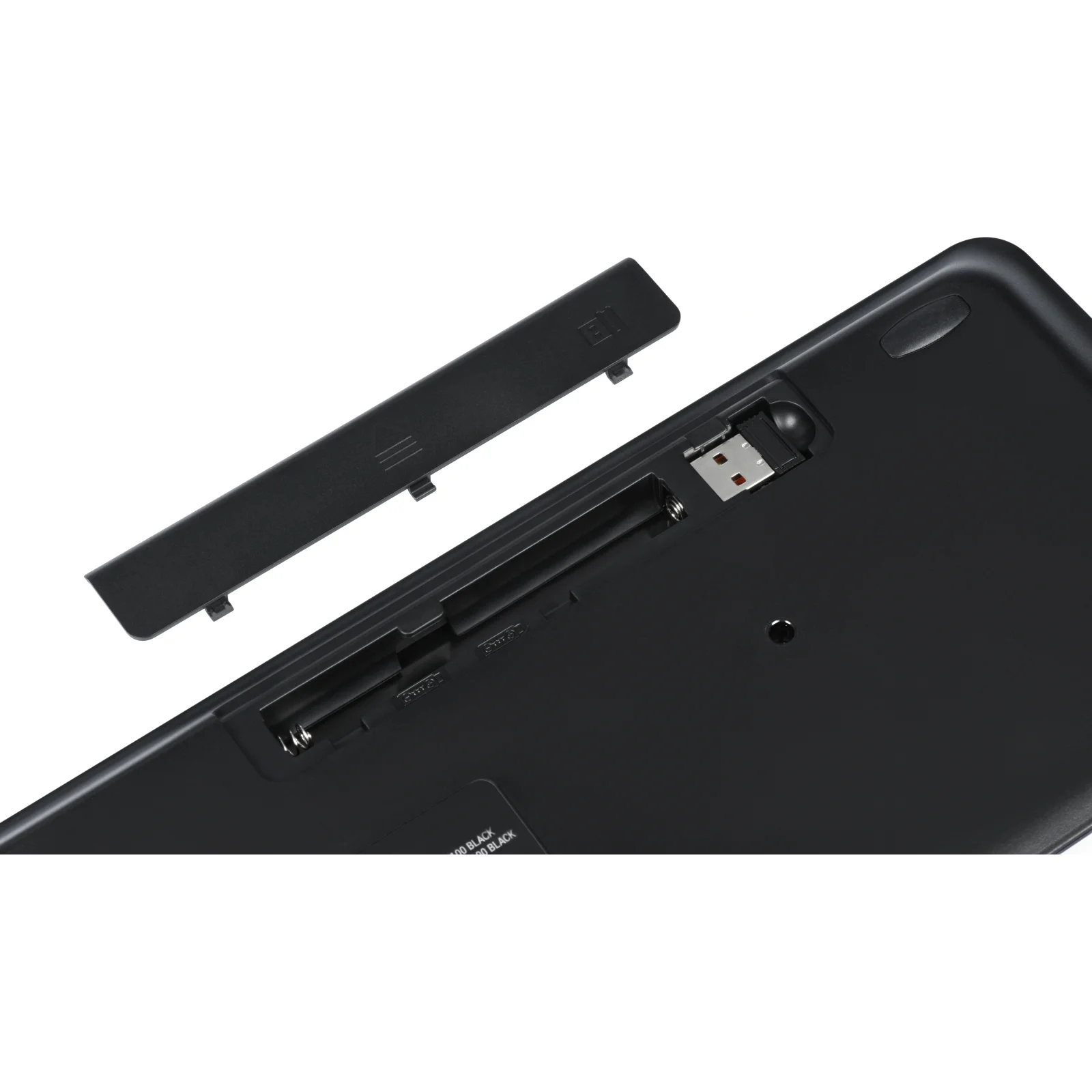 Клавиатура беспроводная 2E KT100 WL Ukr Black (2E-KT100WB) UA