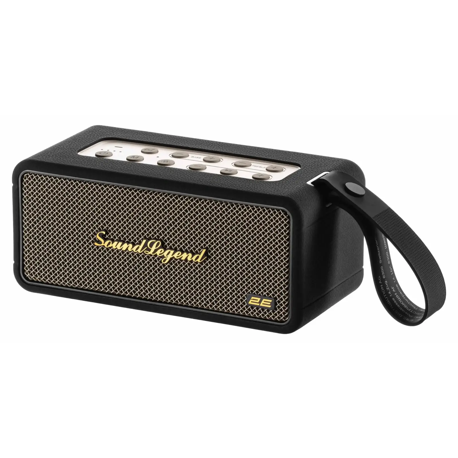 Портативна колонка 2E SoundLegend Black (2E-BSSLWBK) UA