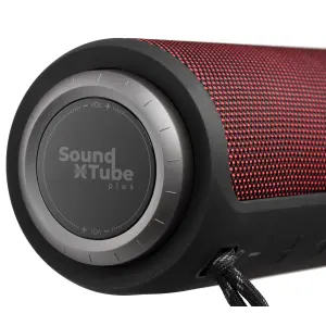 Портативна колонка 2E SoundXTube Plus Red (2E-BSSXTPWRD) UA