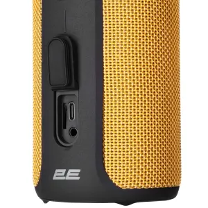 Портативна колонка 2E SoundXTube Yellow (2E-BSSXTWYW) UA