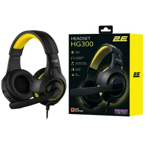 Навушники 2E Gaming HG300 LED 3.5mm Black (2E-HG300BK) UA
