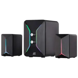 Акустическая система 2E PCS301 RGB 2.1 USB Black (2E-PCS301BK) UA