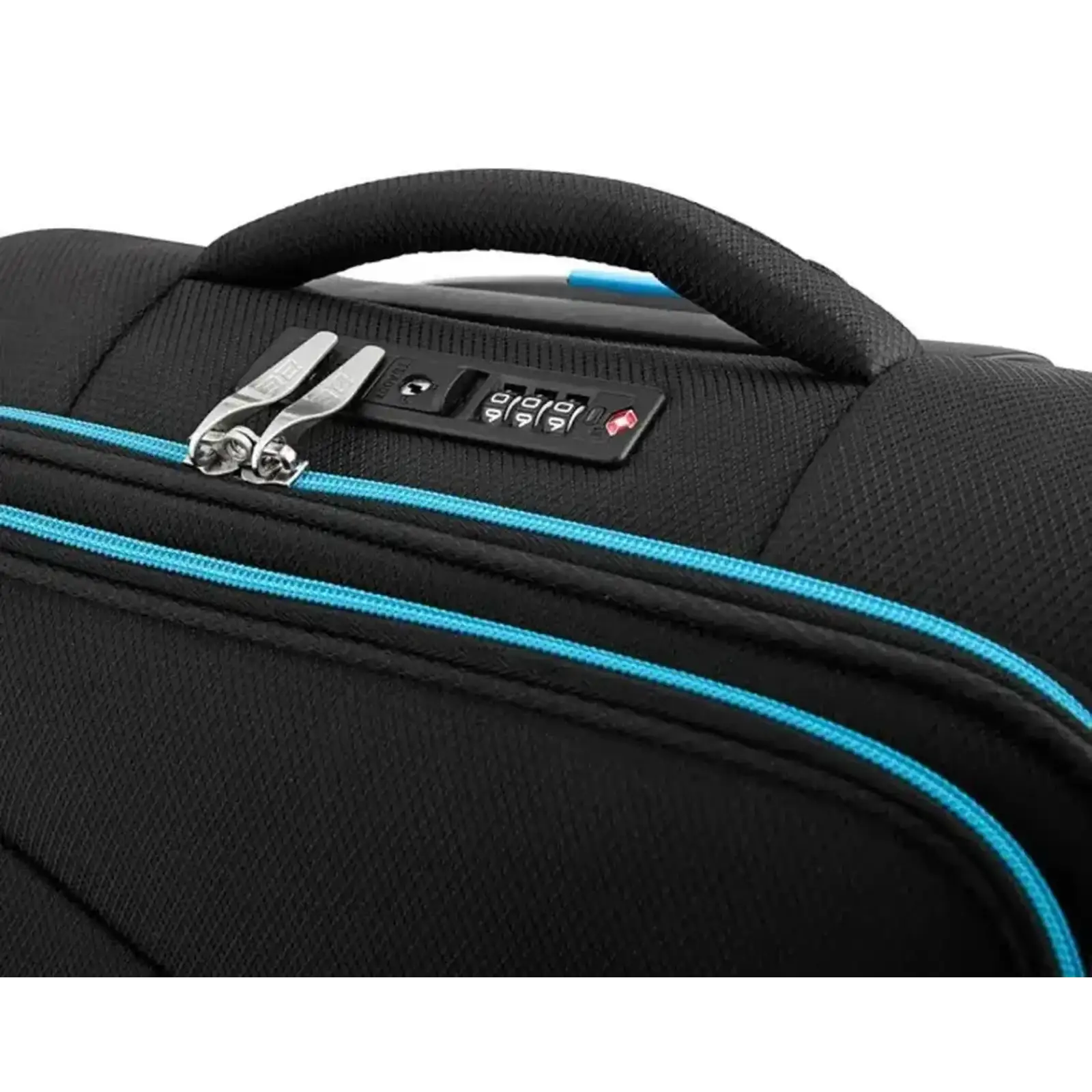 Валіза 2E, Trek, поліестер, мала, 35л, TSA, 4 колеса, чорний (2E-SPE-TREK-S-BK) UA