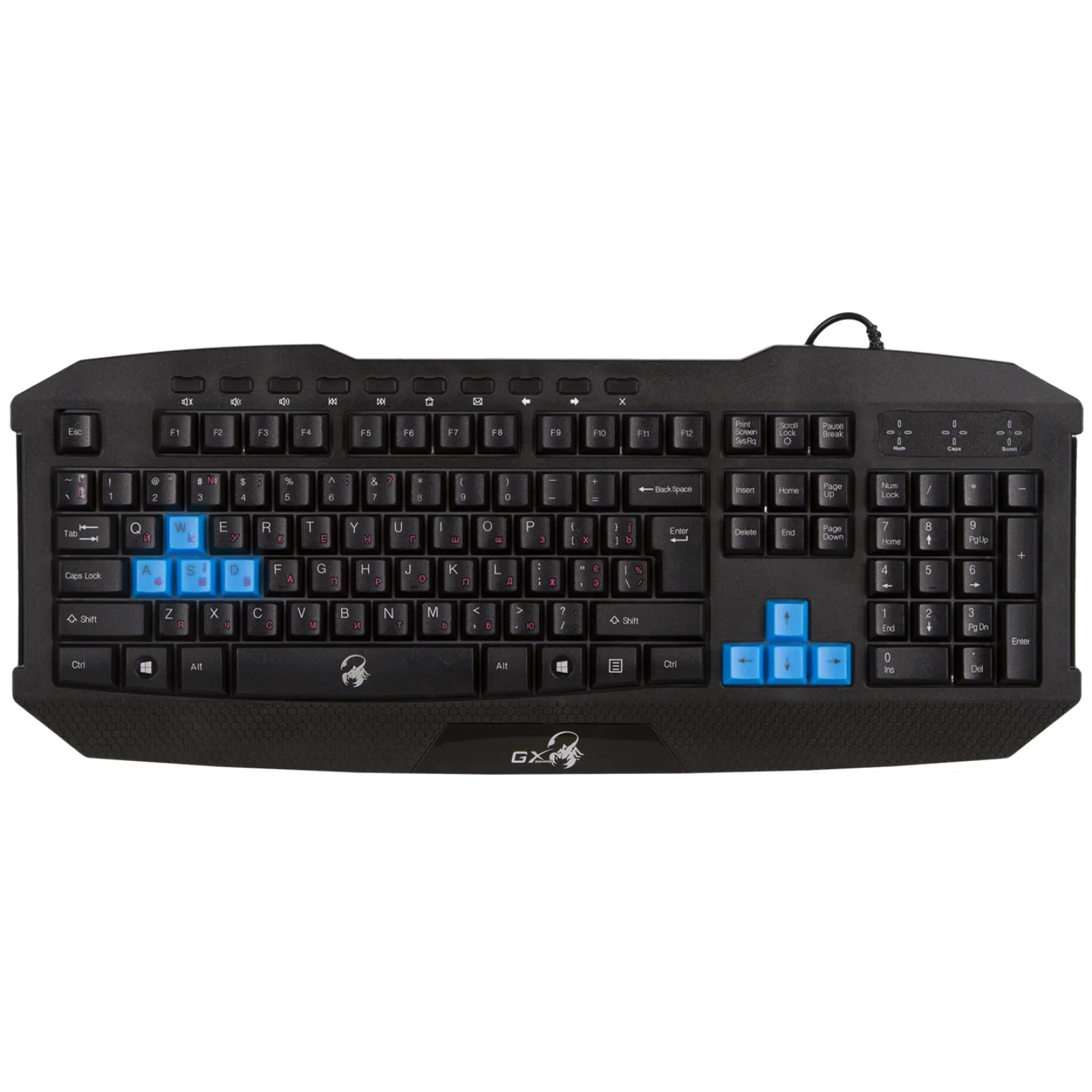 Клавиатура Genius Scorpion K-215 Black (31310474105) UA