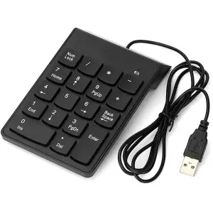 Цифровой клавиатурный блок Gembird Black (KPD-U-03) UA