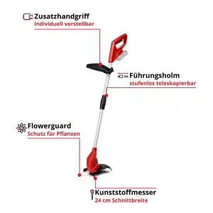 Тример акумуляторний Einhell GC-CT 18/24 Li Solo (3411123) UA