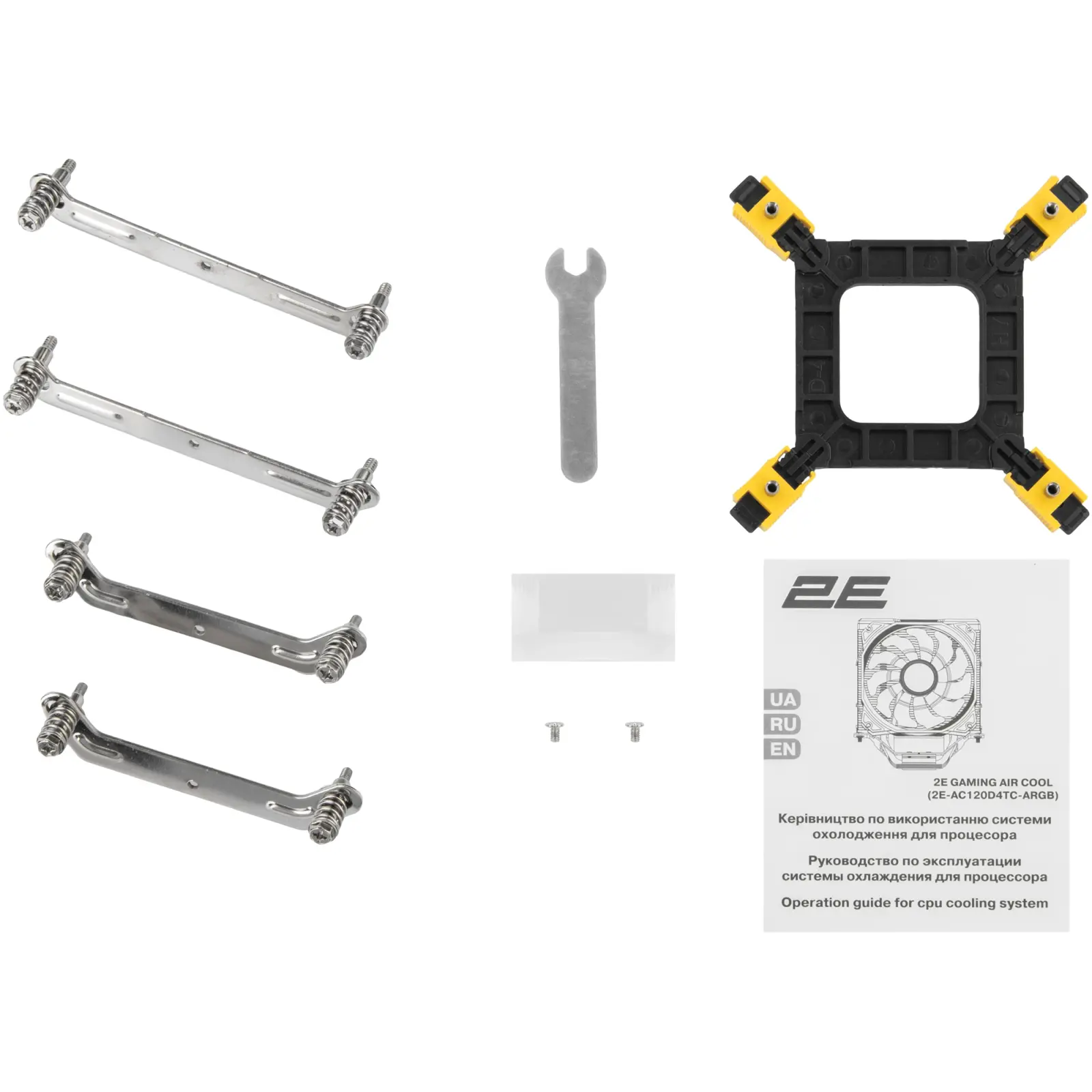 Процесорний кулер 2E Gaming Air Cool (2E-AC120D4TC-ARGB) UA