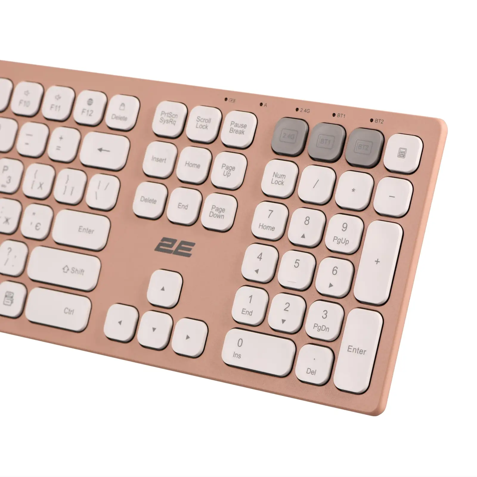 Клавіатура 2E KS270 Pink/White (2E-KS270WBPN_UA) UA