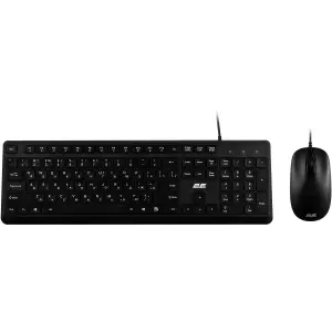Клавіатура та миша 2E MK405 Black (2E-MK405UBK) UA