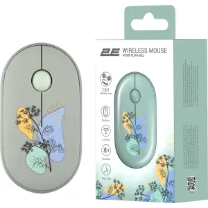 Мышь 2E MF300 Flora Silent WL BT Dill (2E-MF300WFLORAGN) UA