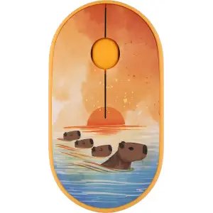 Миша 2E MF300 Capybara Sunset Silent WL BT Yellow (2E-MF300WCAPIBARAYW) UA