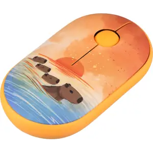 Миша 2E MF300 Capybara Sunset Silent WL BT Yellow (2E-MF300WCAPIBARAYW) UA