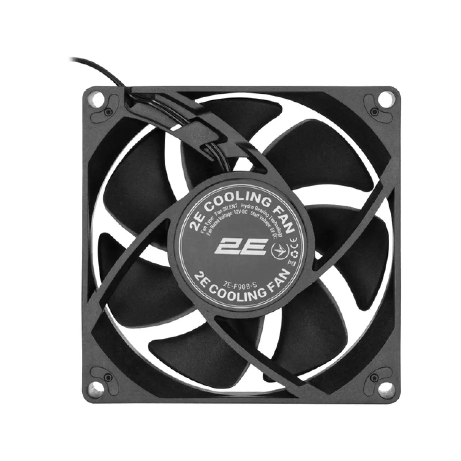 Корпусний вентилятор 2E F90B-S Black (2E-F90B-S) UA