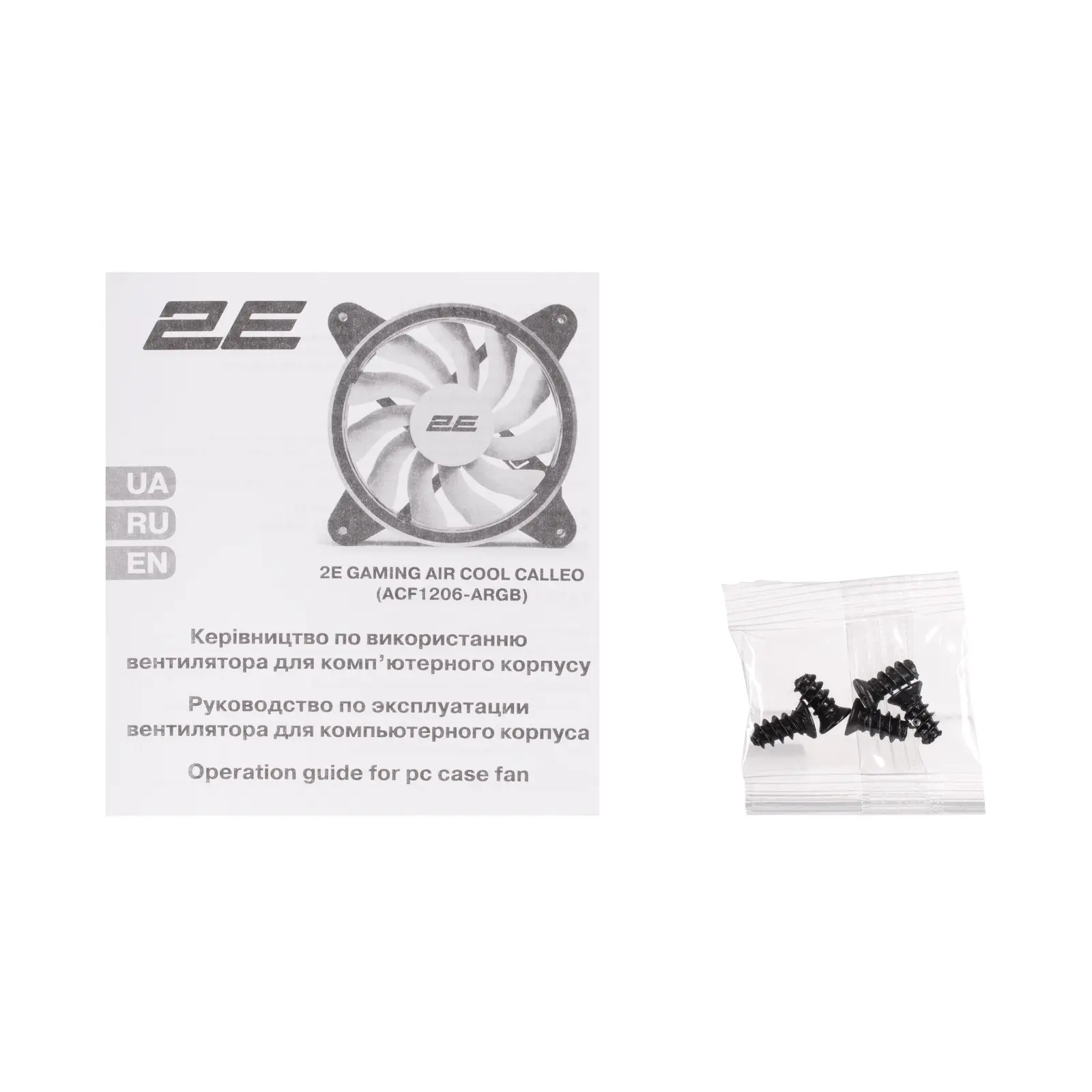 Корпусный вентилятор 2E Gaming Air Cool ACF1206-ARGB (2E-ACF1206-ARGB) UA