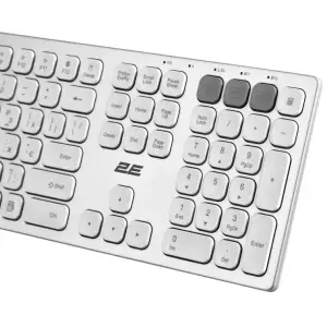 Клавиатура 2E KS270 Silver/White (2E-KS270WBWH) UA