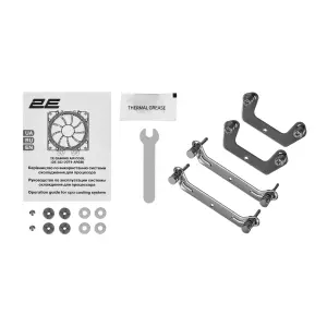 Процесорний кулер 2E GAMING Air Cool AC120T4-ARGB (2E-AC120T4-ARGB) UA