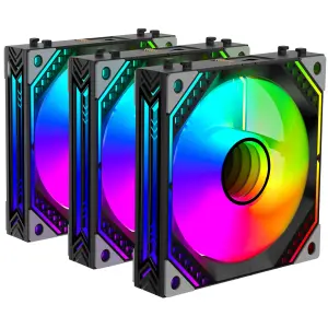 Корпусные вентиляторы 2E GAMING Air Cool Magic Mirror ACF120MB-ARGB (2E-ACF120MB-ARGB) UA