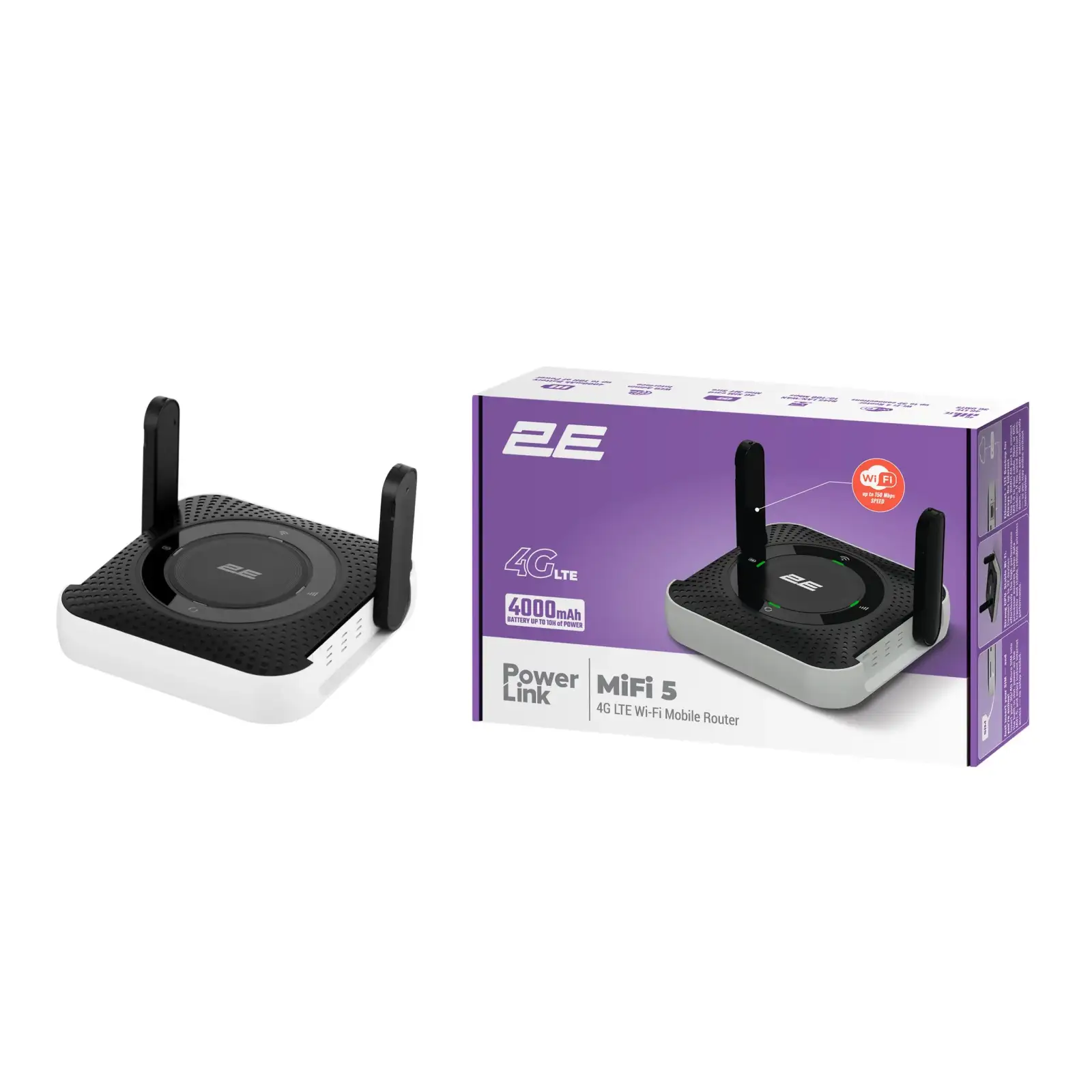 Модем 4G 2E PowerLink MiFi-5 2025 (794300866700) UA