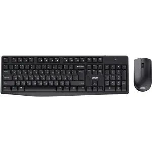 Комплект клавіатура та миша 2E MK390 WL Black (2E-MK390MWB_UA) UA