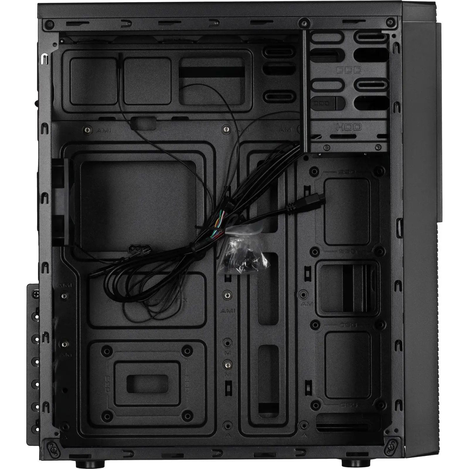 Корпус 2E ALFA б/БЖ Black (2E-E130) UA