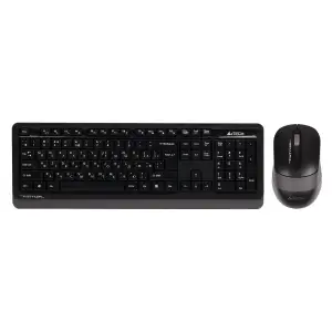 Комплект (клавиатура, мышь) беспроводной A4Tech FG1010S Grey UA