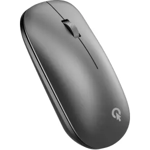 Мышь беспроводная OfficePro M225G Silent Click Gray UA
