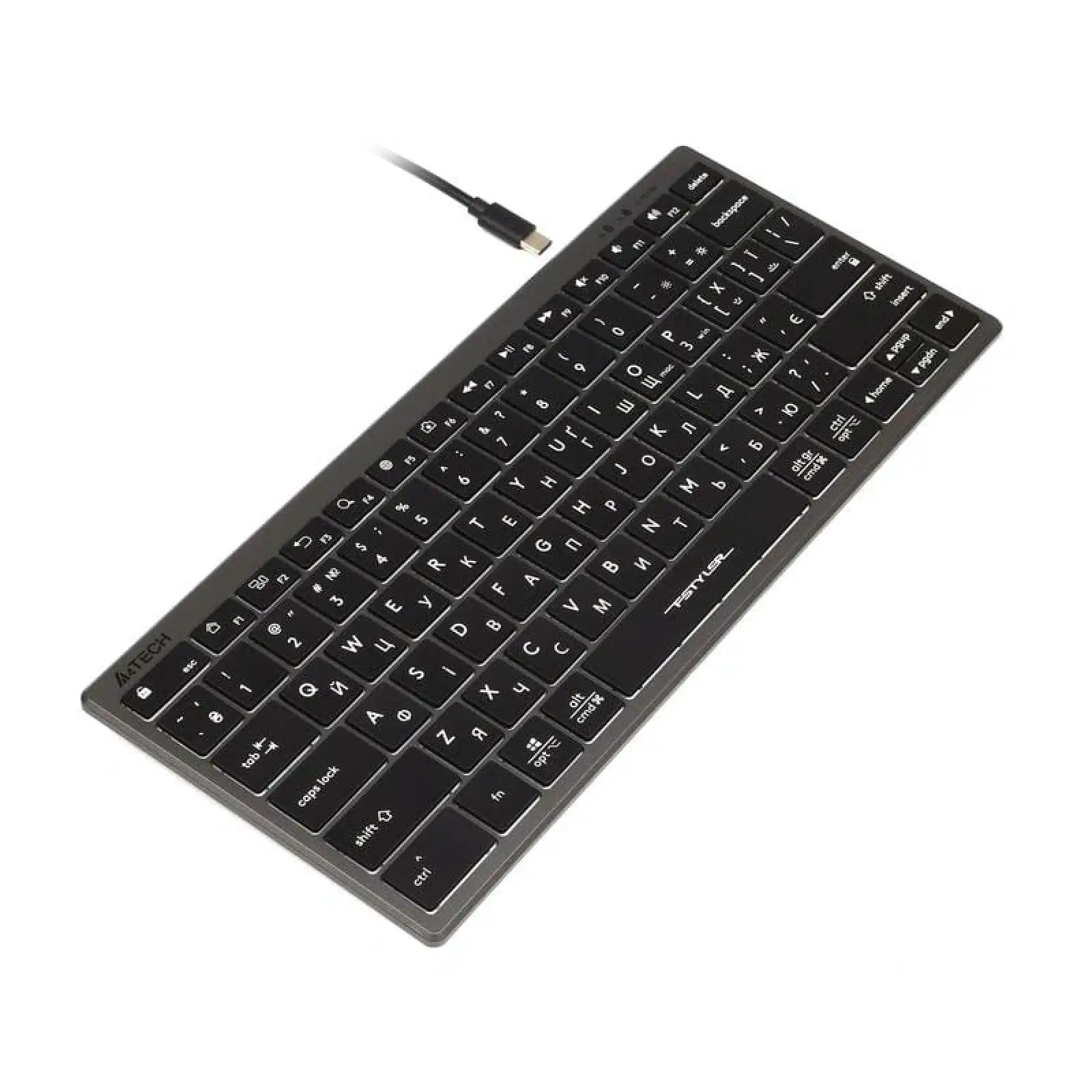 Клавиатура A4Tech Fstyler FX61 Grey UA