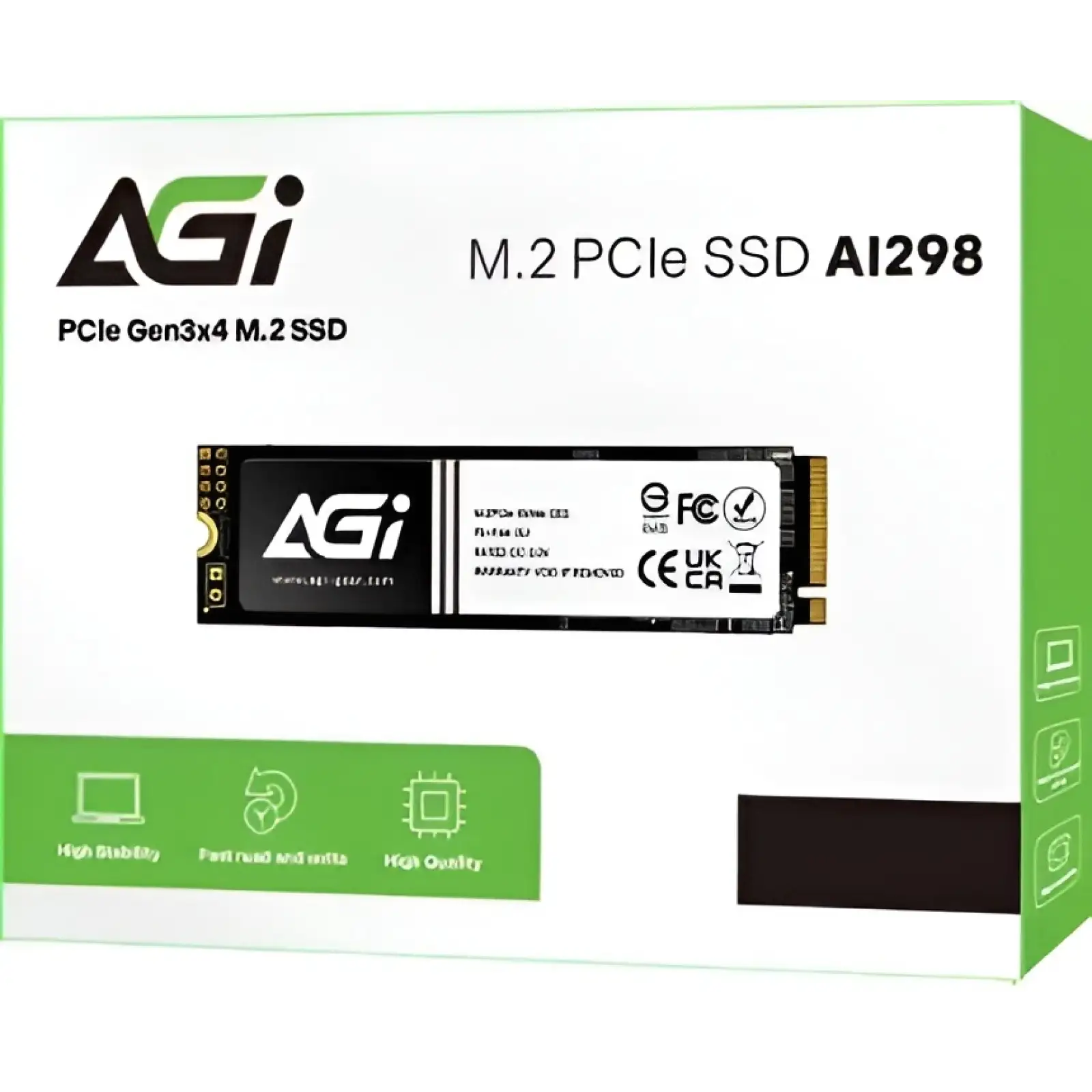 SSD накопитель AGI AI298 512 GB (AGI512GIMAI298) UA