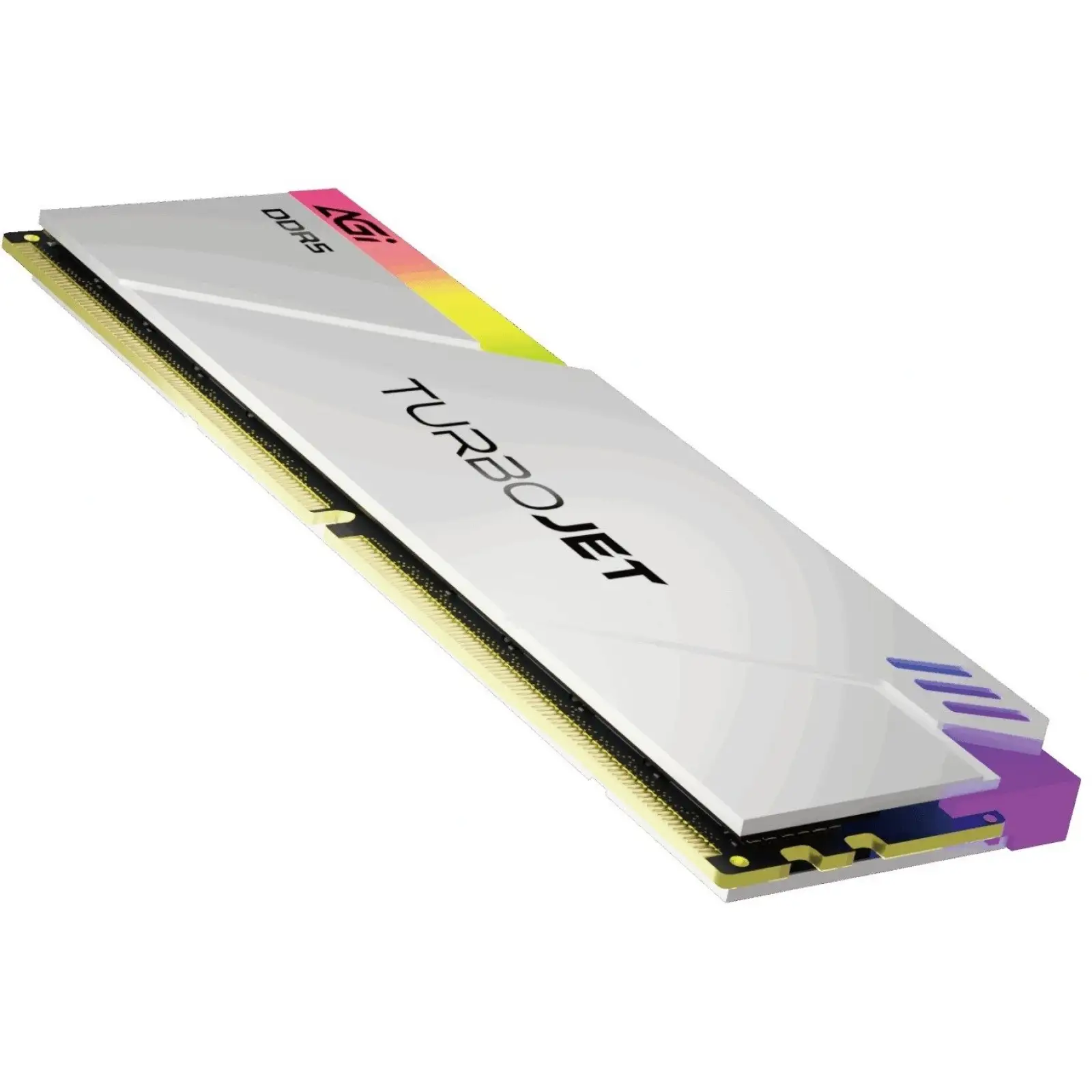 Модуль памяти AGI 16 GB DDR5 6000 MHz TurboJet RGB White (AGI6APD16UD858-SR) UA