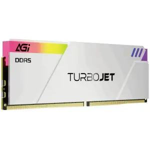 Модуль памяти AGI 16 GB DDR5 6000 MHz TurboJet RGB White (AGI6APD16UD858-SR) UA
