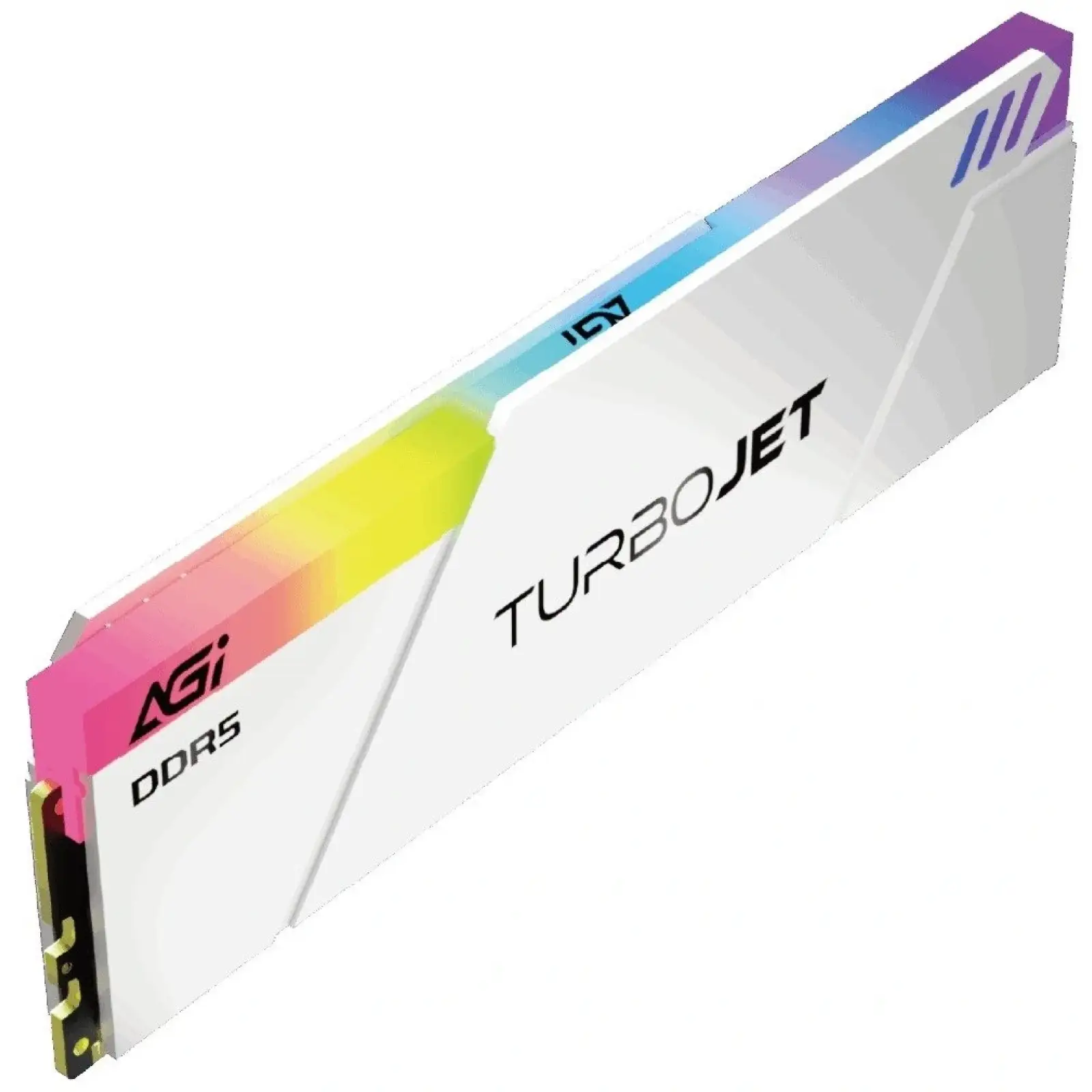 Модуль памяти AGI 16 GB DDR5 6000 MHz TurboJet RGB White (AGI6APD16UD858-SR) UA