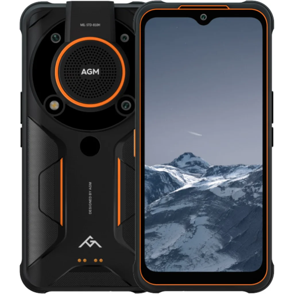 Смартфон AGM Glory G1 SE 8/128GB Black/Orange