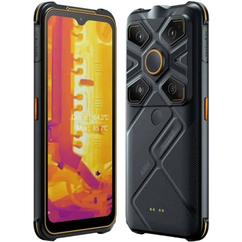 Смартфон AGM Glory G1S 8/128GB Black/Orange