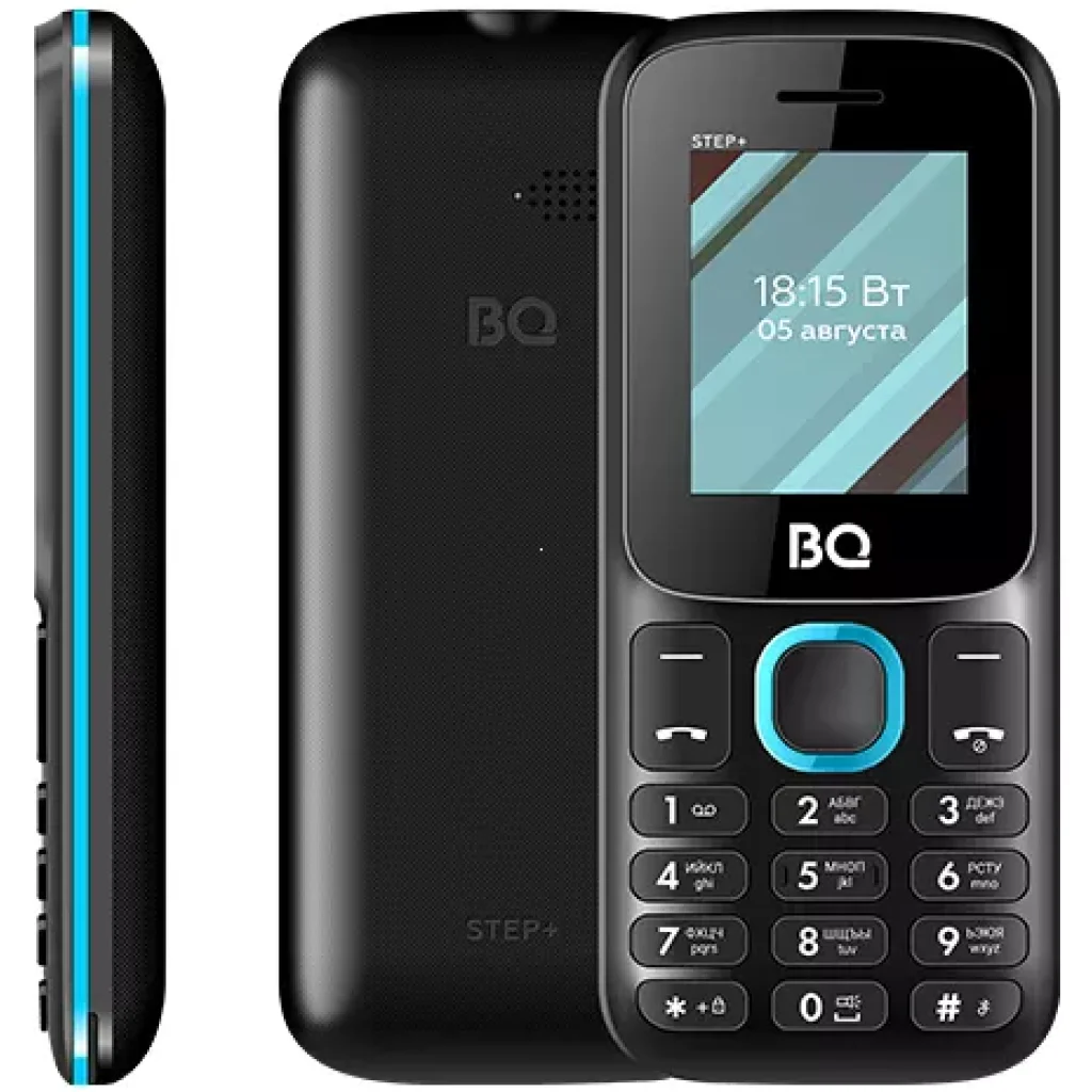 Мобильный телефон BQ-1848 Step+ Black-Blue UA