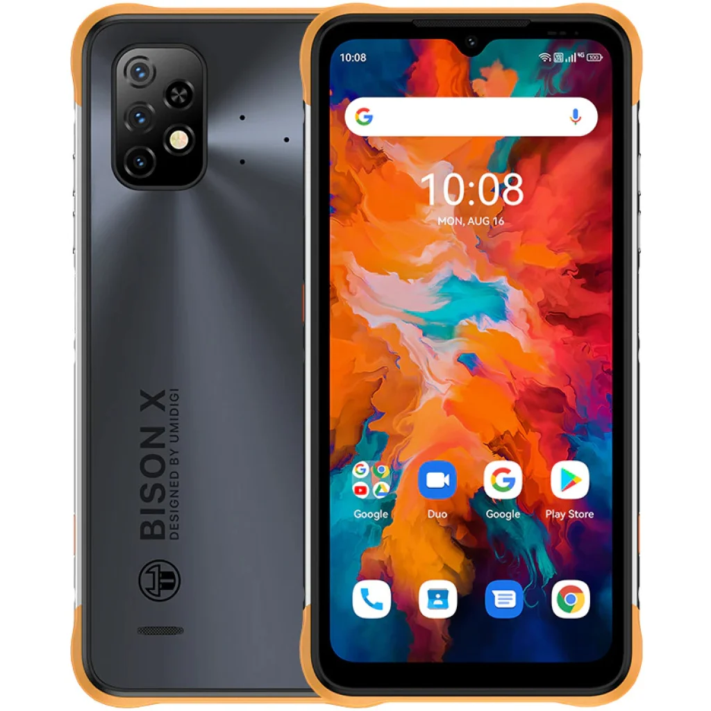 Смартфон Umidigi Bison X10 4/64GB Yellow EU