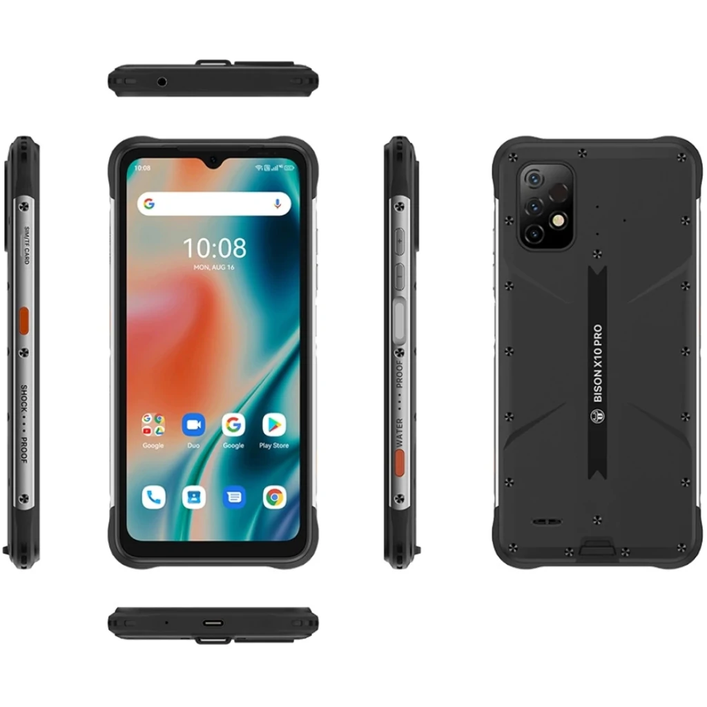 Смартфон Umidigi Bison X10 Pro 4/128GB Black EU