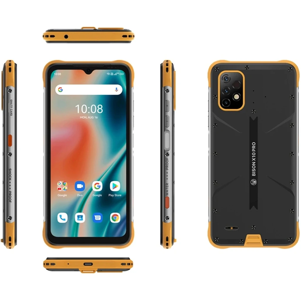 Смартфон Umidigi Bison X10 Pro 4/128GB Yellow EU