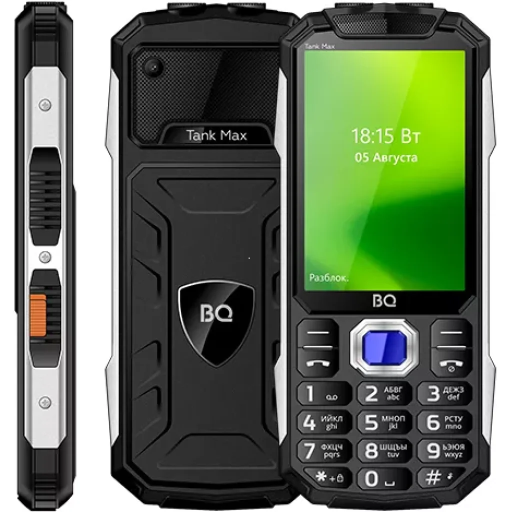 Мобільний телефон BQ-3586 Tank Max Black UA