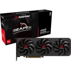 Відеокарта PowerColor Reaper AMD Radeon RX 9070 GRE 12GB GDDR6 (RX9070GRE 12G-A) UA