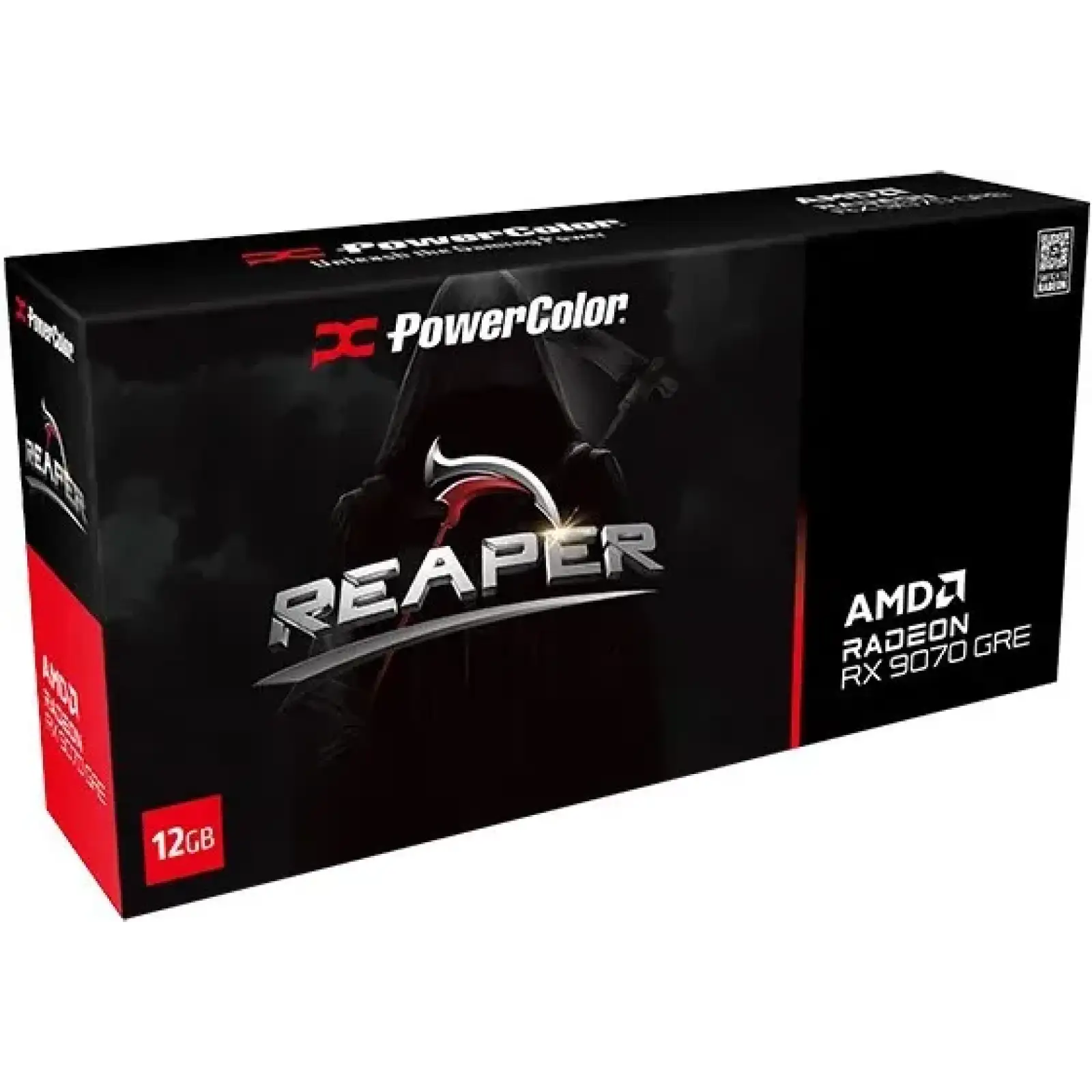 Відеокарта PowerColor Reaper AMD Radeon RX 9070 GRE 12GB GDDR6 (RX9070GRE 12G-A) UA