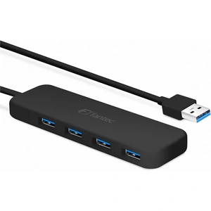 USB-Хаб Fantec UMP-4U USB Hub 4USB 3.0 Cable 40 cm Black 