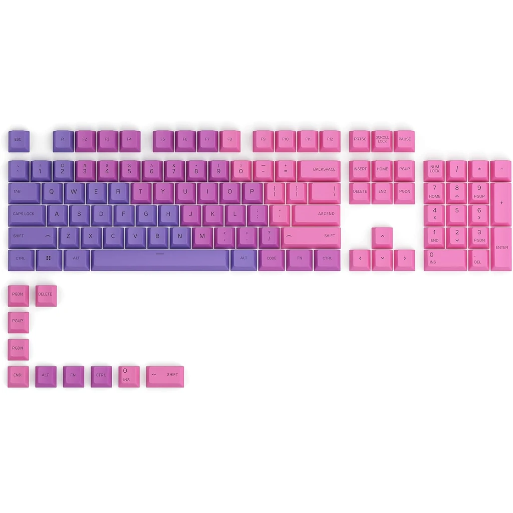 Набір кейкапів GPBT Nebula Dye Sublimated Keycaps