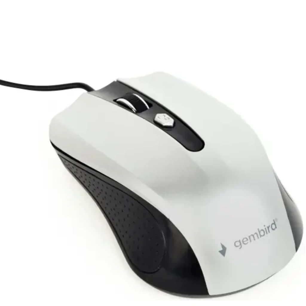 Миша Gembird MUS-4B-01-BS Black/Silver UA