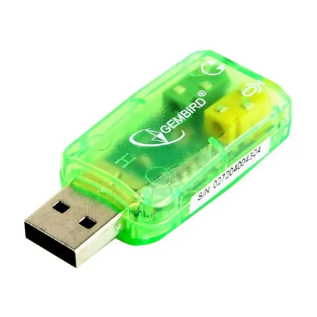 Звуковая карта внешняя Gembird SC-USB-01 UA