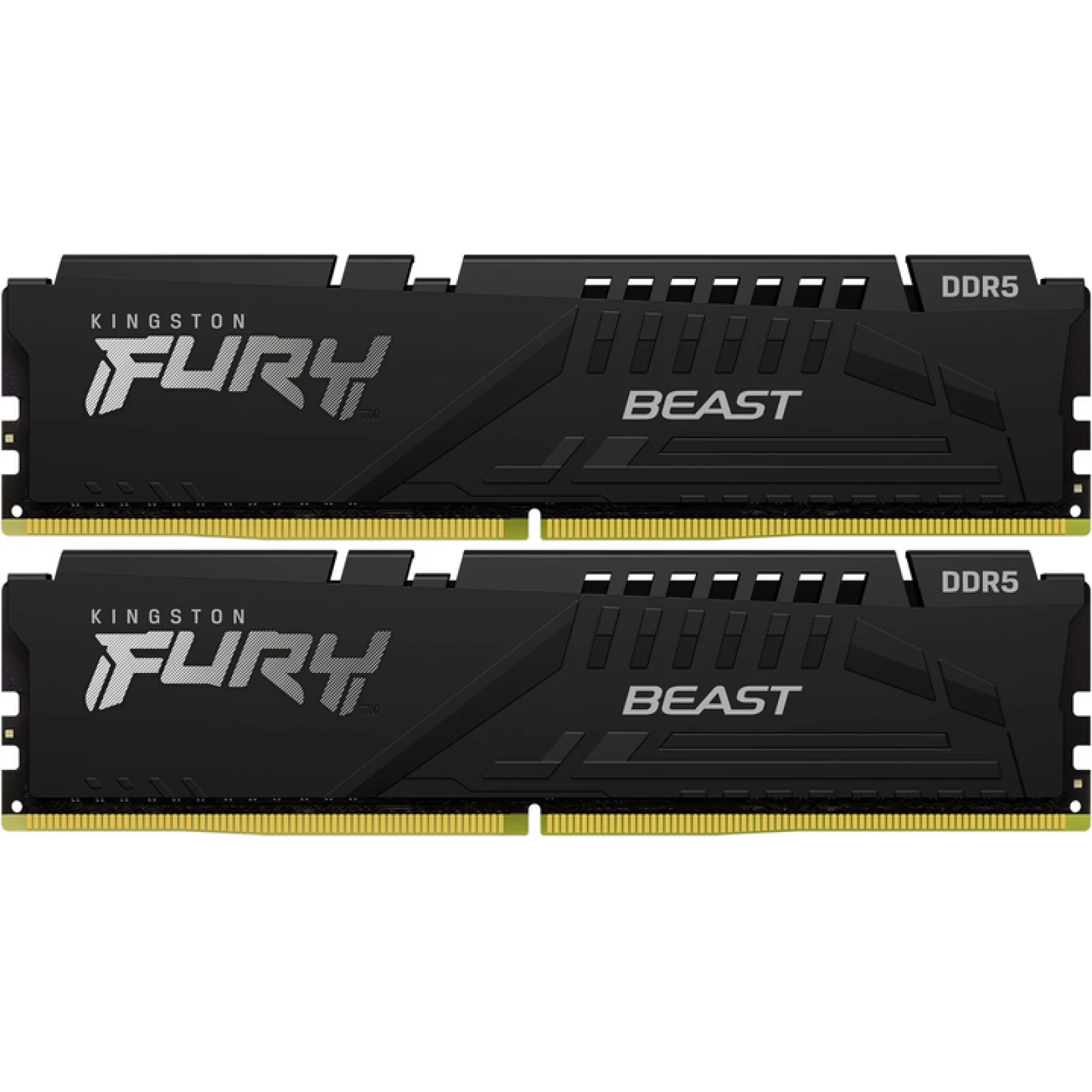 Модуль памяти DDR5 Kingston FURY 64 GB (2x32GB) 5600 MHz Beast (KF556C40BBK2-64)