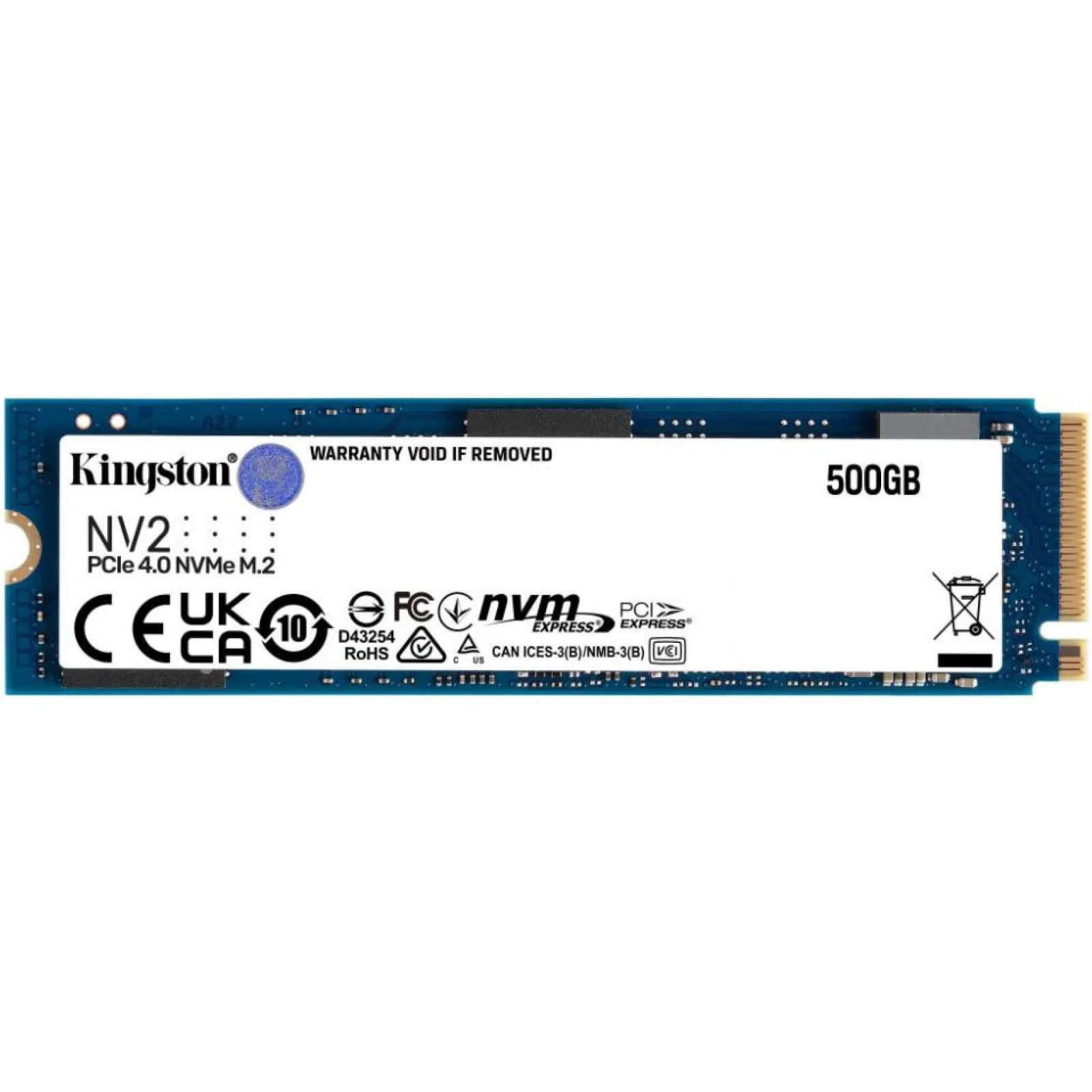 SSD внутрішні KINGSTON NV2 500 GB (SNV2S/500G)