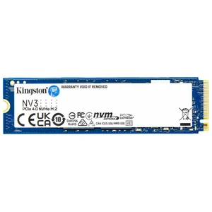 Накопичувач SSD 4TB M.2 NVMe Kingston NV3 M.2 2280 PCIe Gen4.0 x4 (SNV3S/4000G) UA