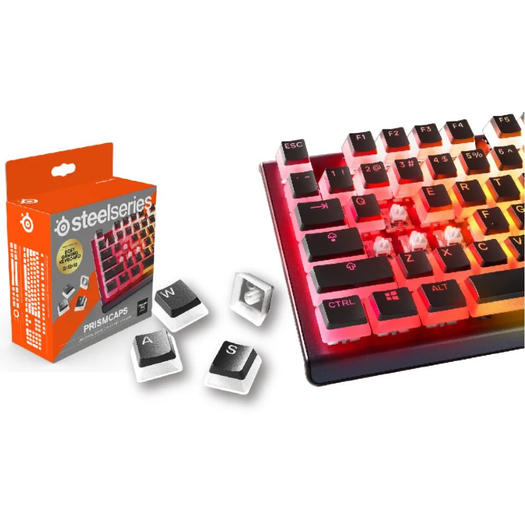 Набір кейкапів SteelSeries PrismCAPS Black (60218)