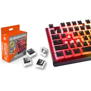 Набір кейкапів SteelSeries PrismCAPS Black (60218)