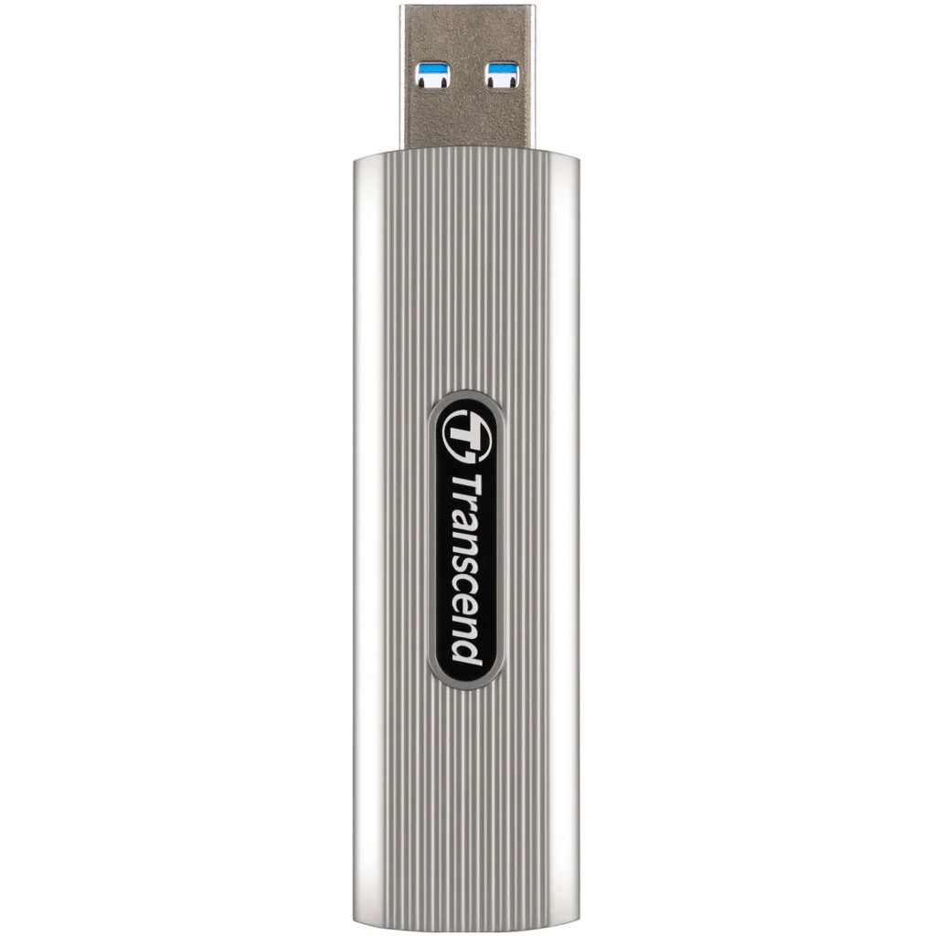 ssd зовнішній TRANSCEND 2TB ESD320A, USB 10Gbps, Type-A, Silver UA